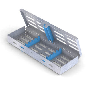 Nichrominox bricka för 5 instrument, 12 st