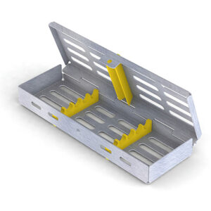 Nichrominox bricka för 5 instrument, 12 st