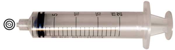 Spolsprutor  2 ml Plastipac Luer, steril
