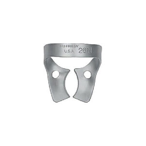 Satin Steel kofferdamklammer 26N