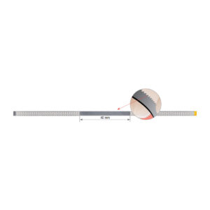 Edenta diamantstrips PCXDS3, gul