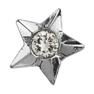 Twinkles 13. Stjärna m diamant vitt guld