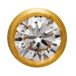 Twinkles 2. Rund m diamant guld