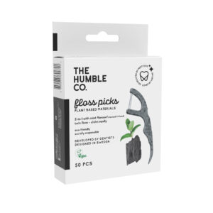 Humble Floss Picks Tandtrådsbygel Svart