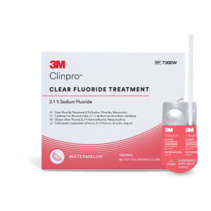 Clinpro Clear fluorlack, vattenmelon singeldos 50
