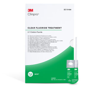 Clinpro Clear fluorlack, mint singeldos 100 st