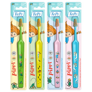 TePe Kids Pippi Extra Soft Tandborste 1 pack