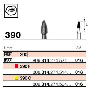 390 016 Extra fin, FG
