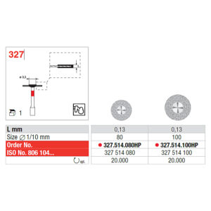 Diamant Disc 327 080 Medium, HST