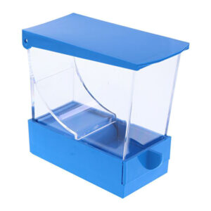 Simplee Dispenser för bomullsrullar Azure