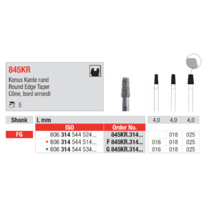845KR, 016G Grov, FG