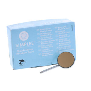 Simplee Munspegel Rhodium nr 4, 12 st