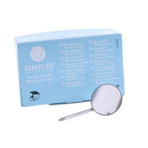 Simplee Munspegel Rhodium nr 5, 12 st