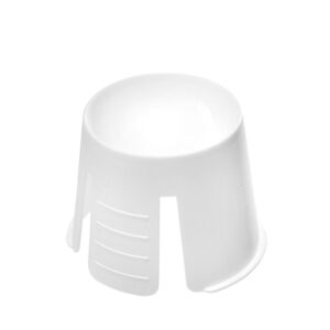 Eco + Dappenbägare Rak Kant, 50 st Vit